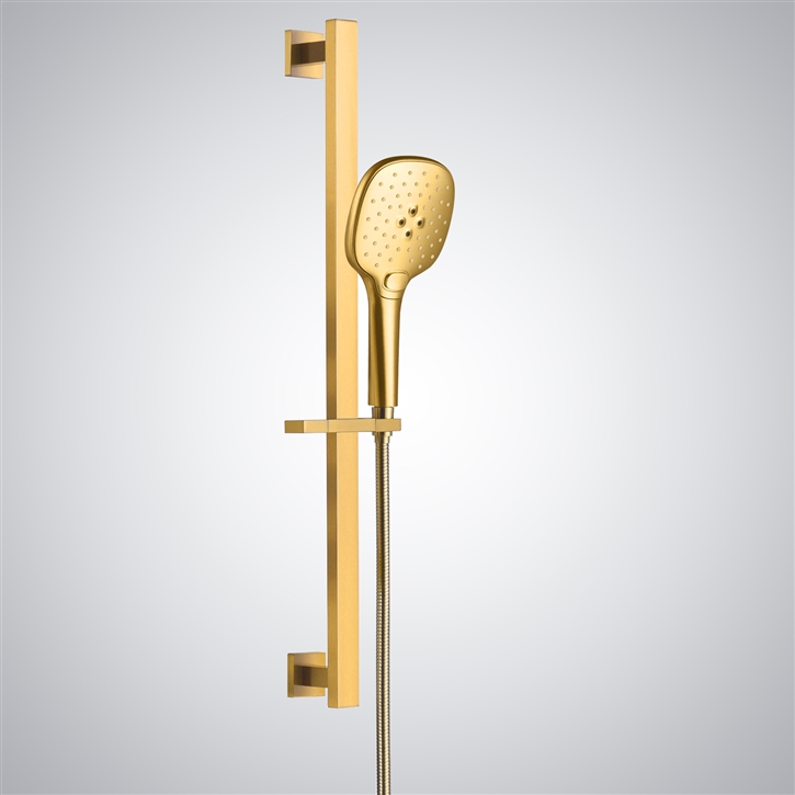 Fontana Sainte-Mere-Eglise Gold Luxury Handheld Shower