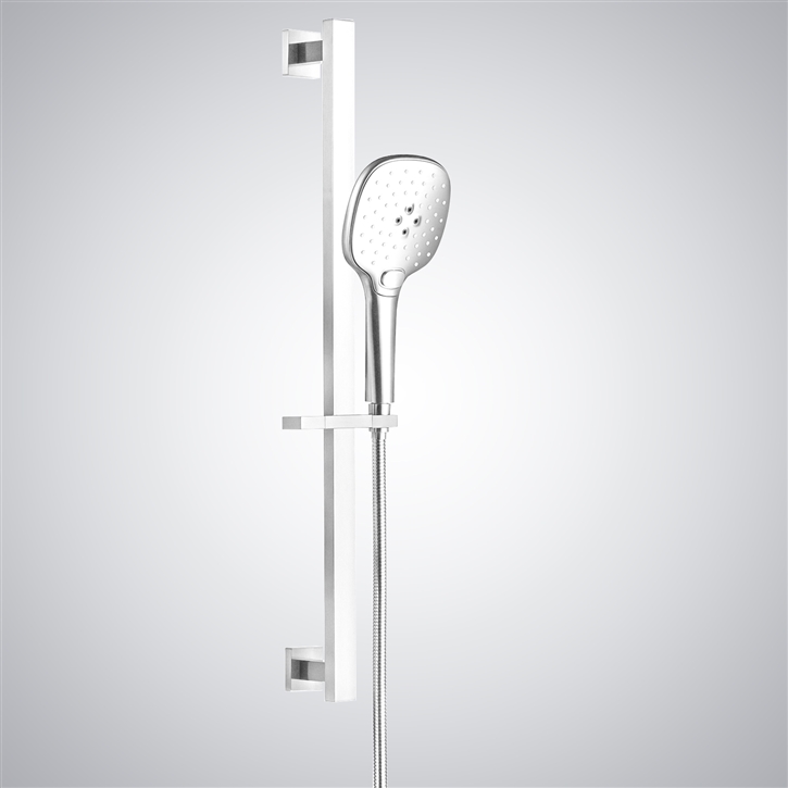Fontana Sainte-Mere-Eglise Matte White Luxury Handheld Shower