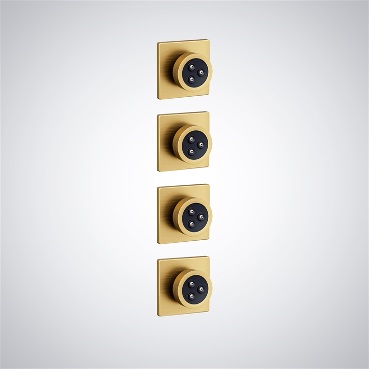 Fontana Lons-le-Saunier Brushed Gold Luxury Body Spray