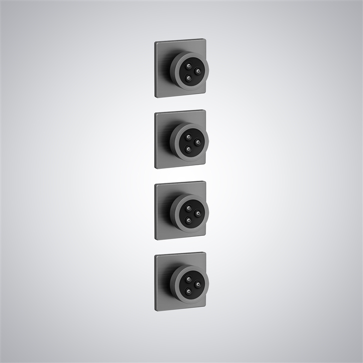 Fontana Lons-le-Saunier Gun Metal Gray Wall Mount Luxury Body Spray