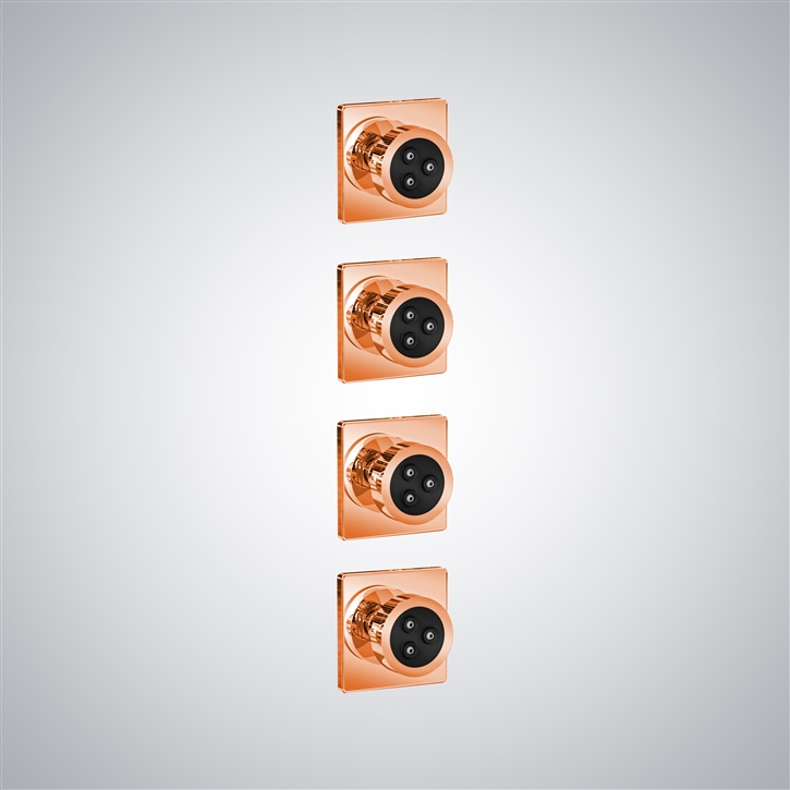Fontana Lons-le-Saunier Rose Gold Wall Mount Luxury Body Spray