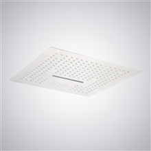 Fontana Cuenca Matte White Multifunctional LED Music Shower Head