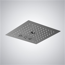 Fontana Licht Gun Metal Gray Multifunctional LED Music Shower Head