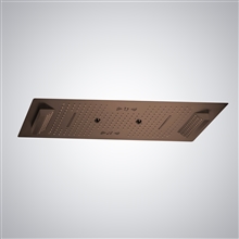 Fontana Eibar Oil Rubbed Bronze 4-Function LED Shower Head