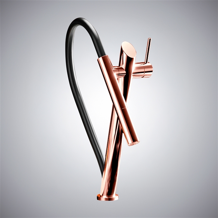 Fontana Buja Oil Rubbed Bronze Hot And Cold Pull-Out Luxury Kitchen Faucet