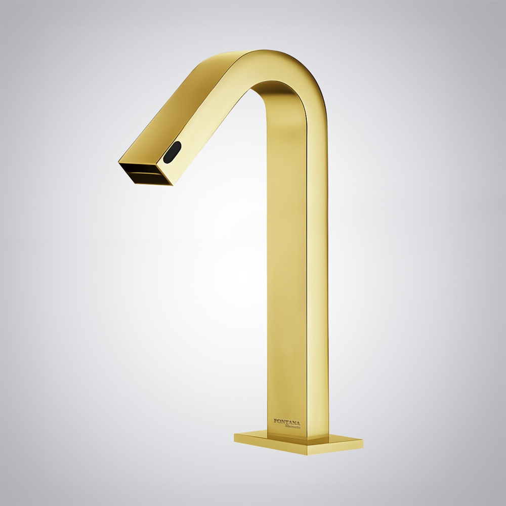 FontanaLumeFlow Gold Automatic Smart Sensor Faucet