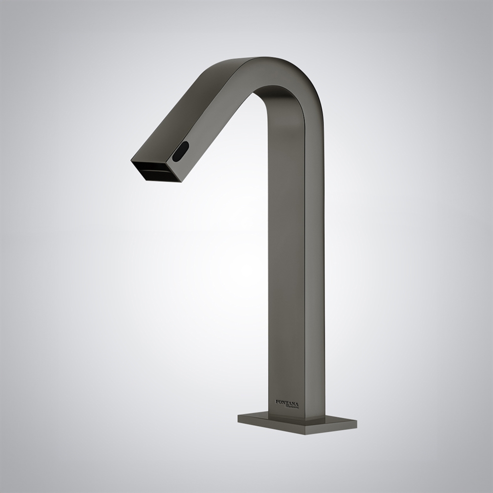 FontanaLumeFlow Gun Metal Gray Sensor Faucet