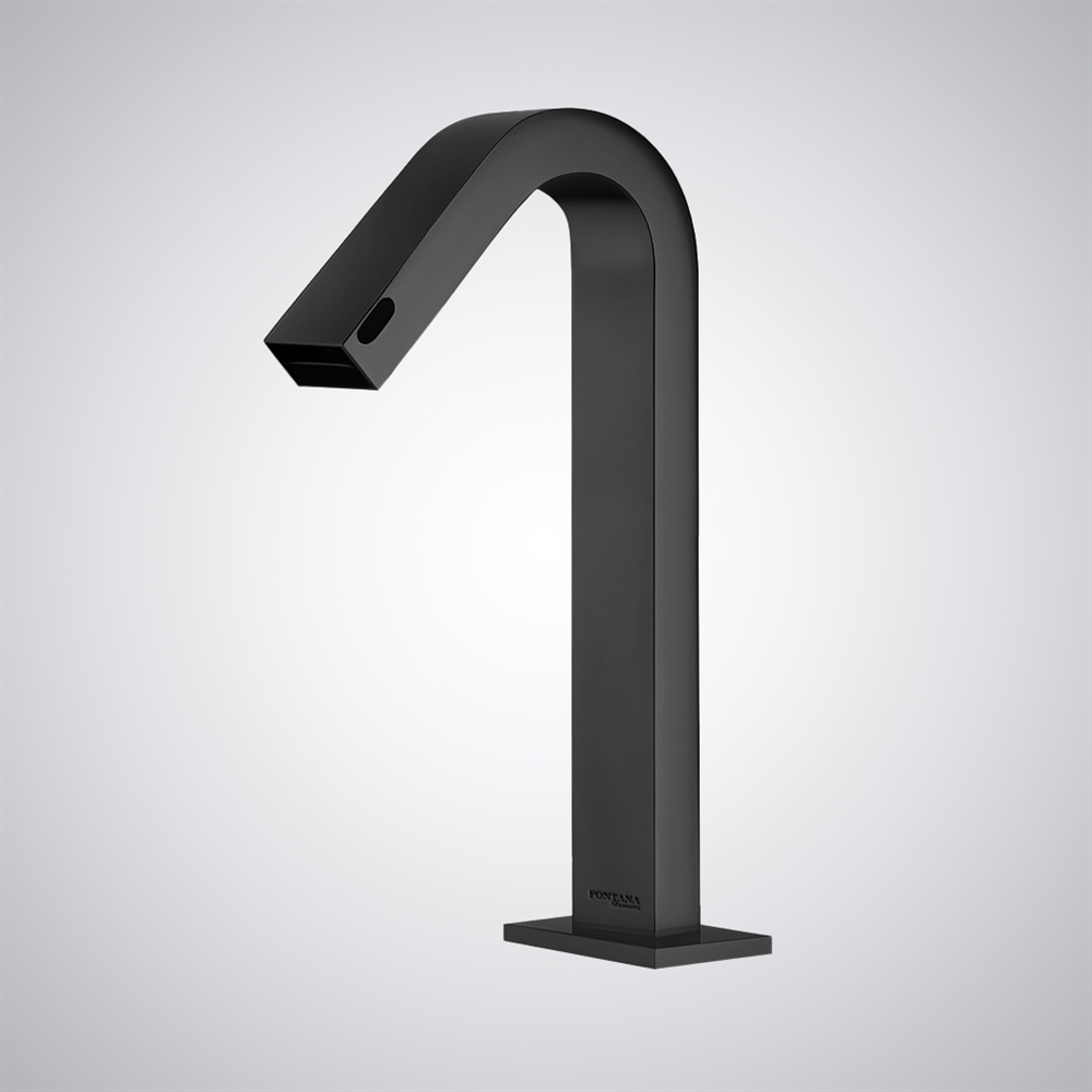 FontanaLumeFlow Matte Black Sensor Faucet