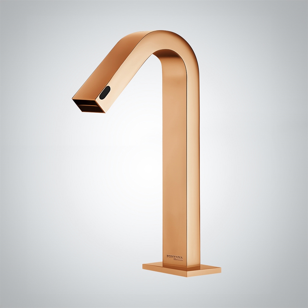 FontanaLumeFlow Rose Gold Smart Sensor Faucet