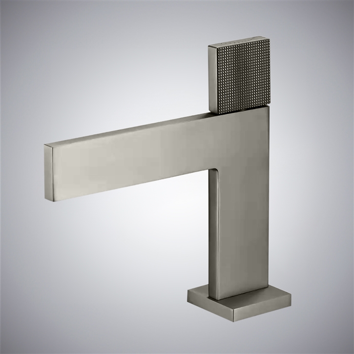 Fontana Eglise Gun Metal Gray Thermostatic Creative Basin Faucet