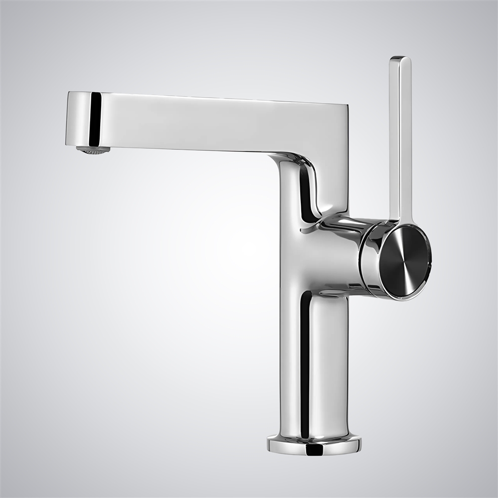 Fontana Ivry Chrome Thermostatic Deck Mounted Sink Faucet