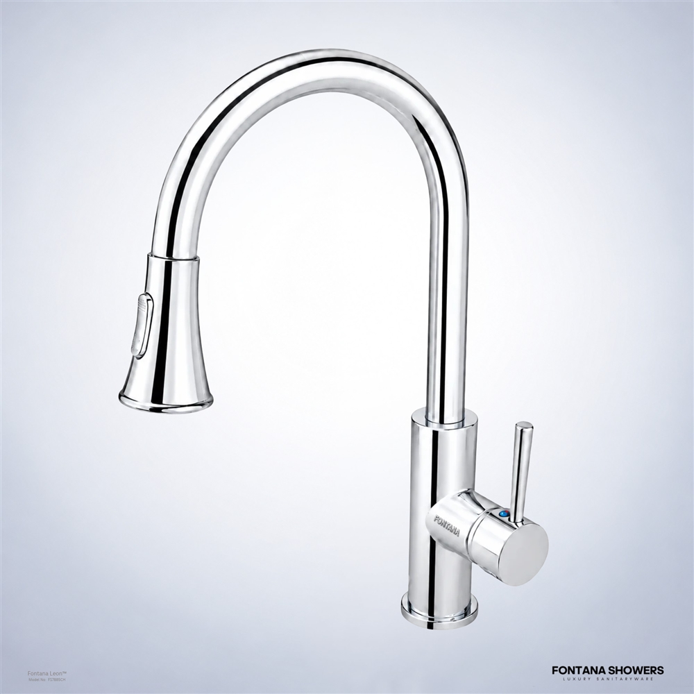 Leon Chrome Pull-Down Faucet