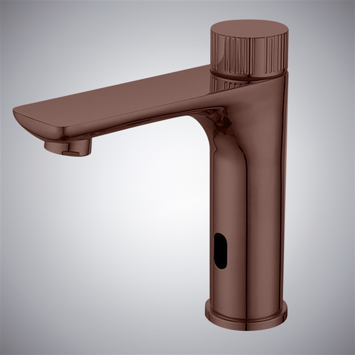 Fontana Evian Touchless Thermostatic Oil Rubbed Bronze Basin Faucet