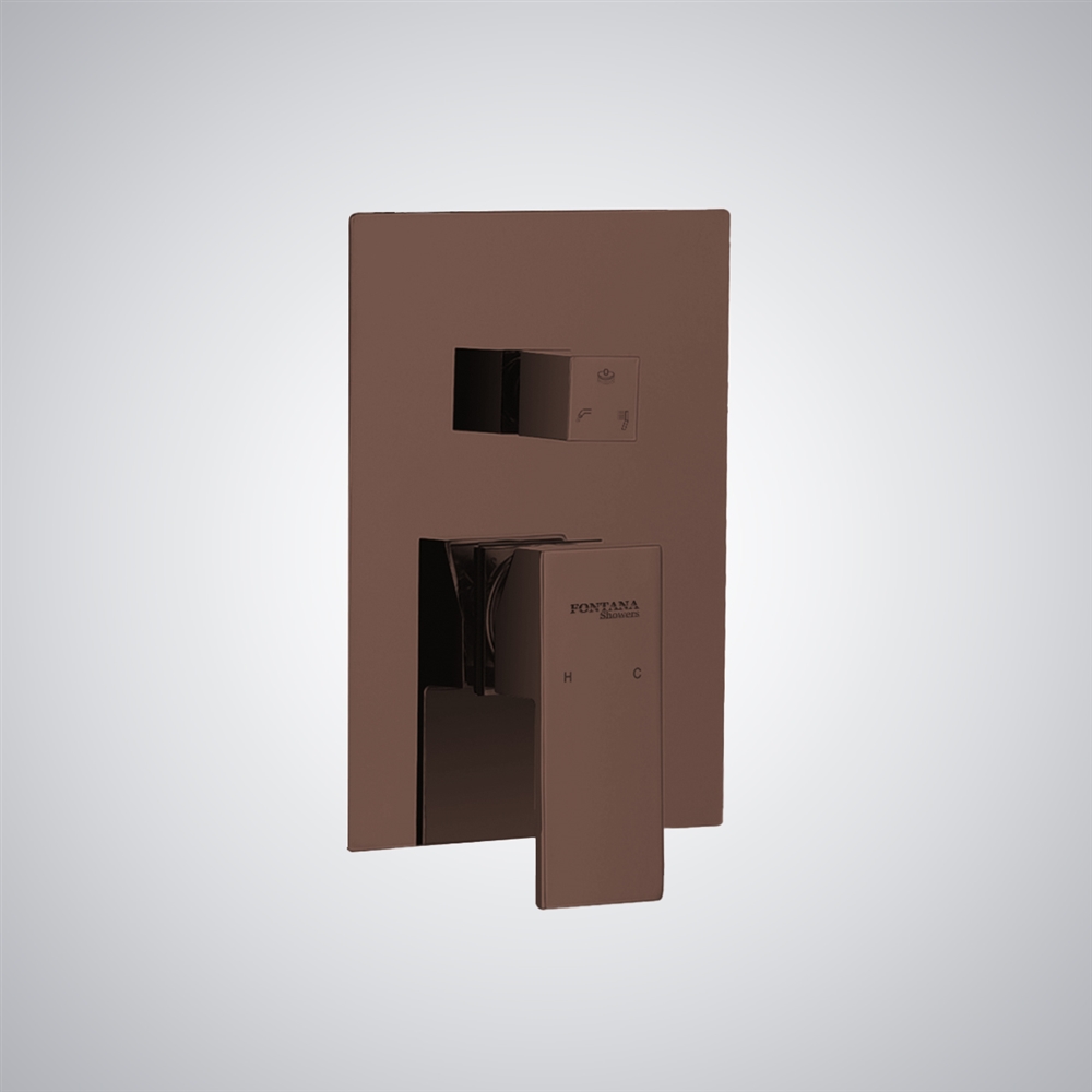 Fontana Bacoli Oil Rubbed Bronze Thermostatic Luxury Shower Mixer