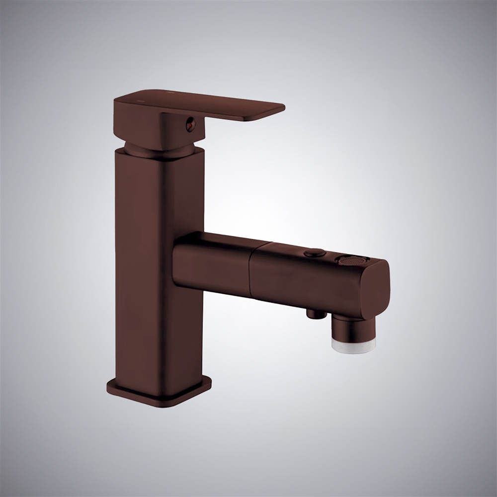 Fontana Guardavalle Oil Rubbed Bronze Antique Hot and Cold Basin Faucet