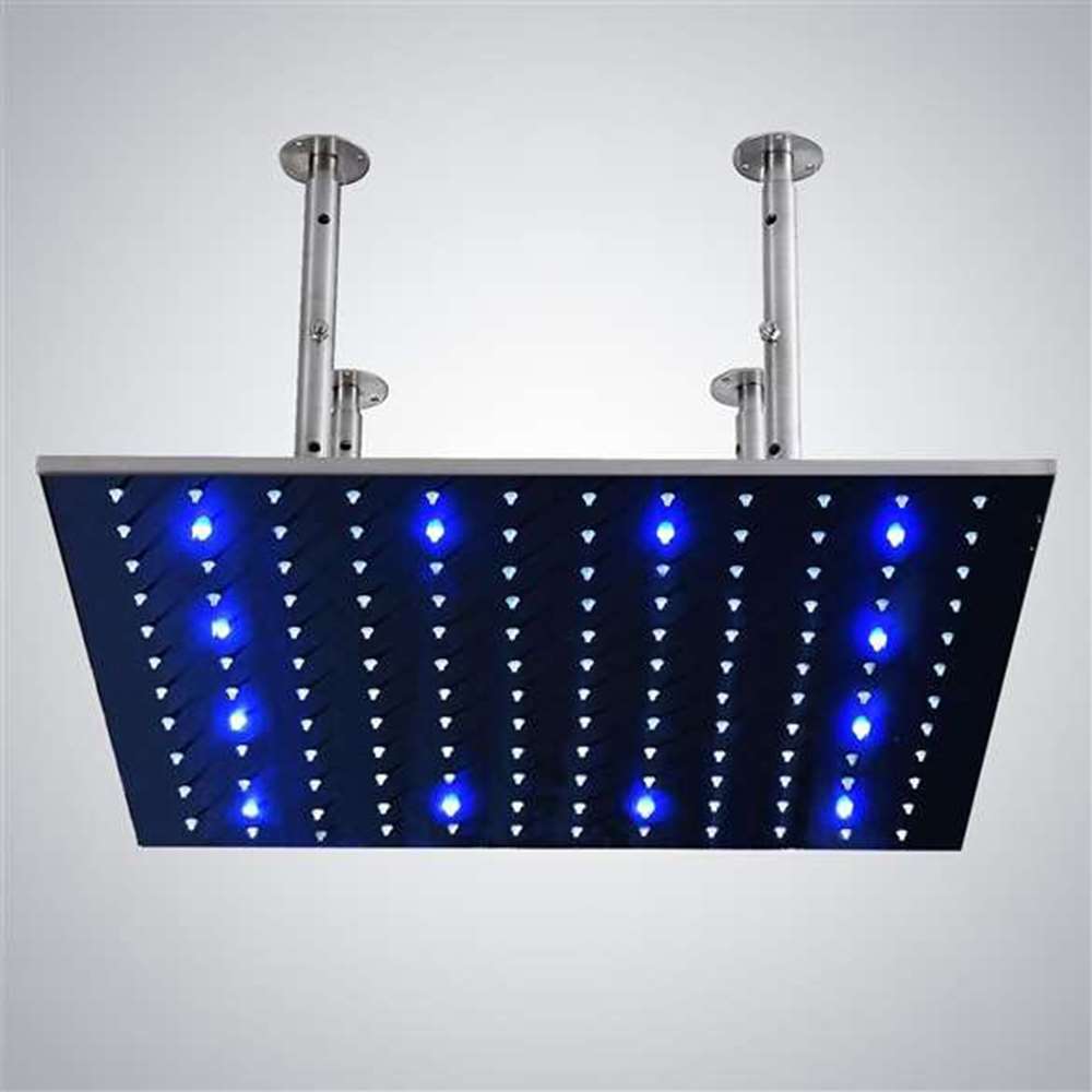 Fontana 40-Inch Color Changing LED Rain Shower Head