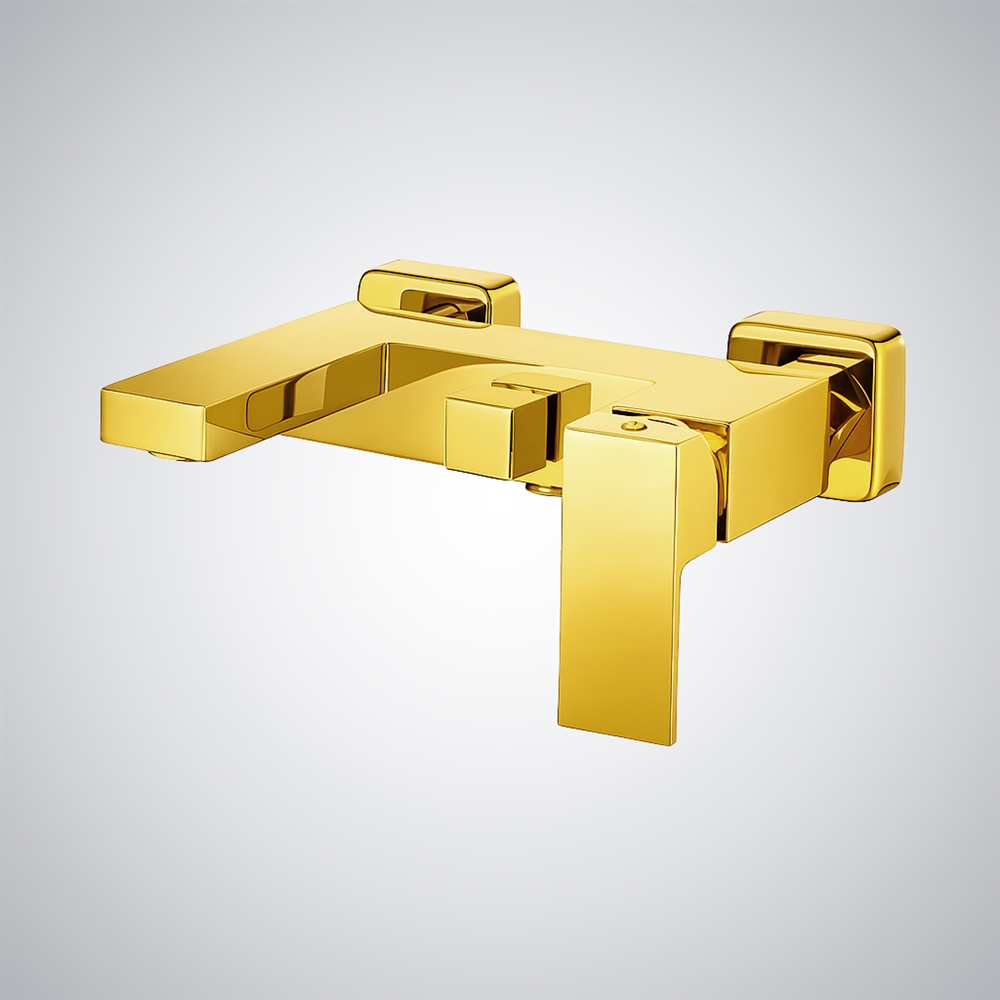 Fontana Portoferraio Gold Wall Mounted Luxury Bathtub Faucet