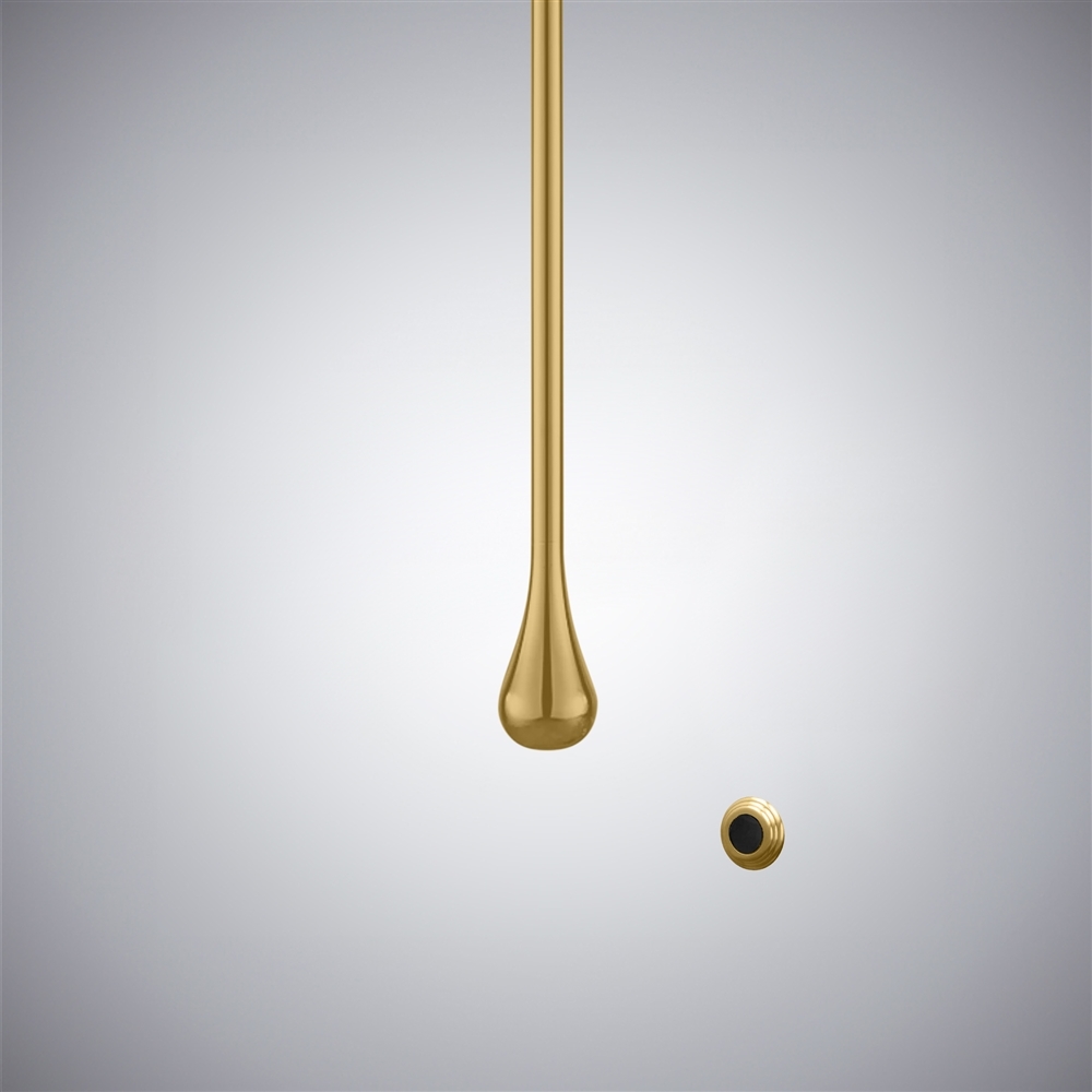 Fontana LumaSync Brushed Gold Touchless Faucet