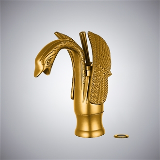 Fontana Rossano Gold Hot and Cold Water Mixer Touchless Faucet