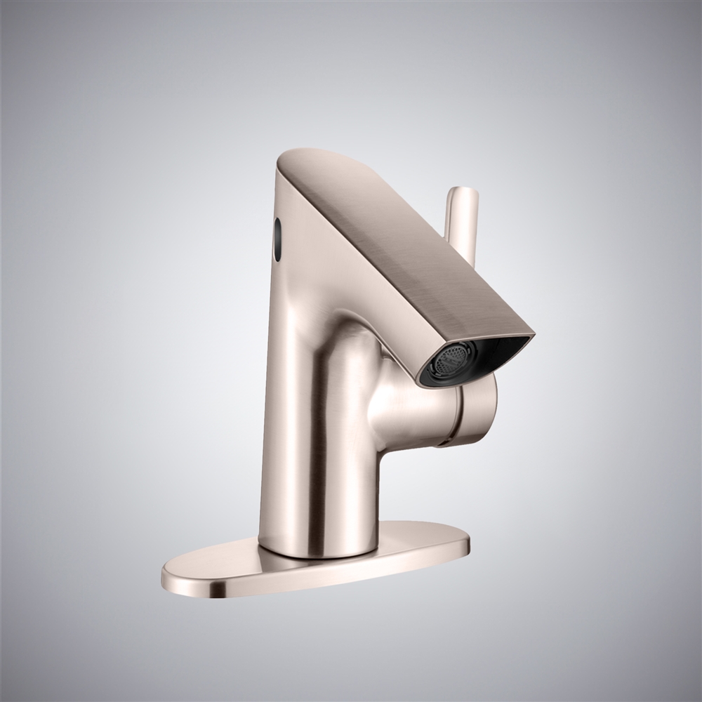 Fontana Alia Brushed Nickel Automatic Sensor Bathroom Faucet