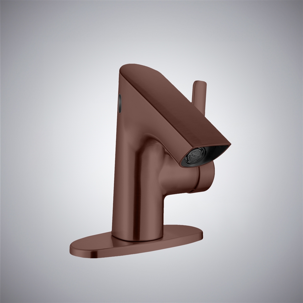 Fontana Alia Hands Free Sensor Oil Rubbed Bronze Bathroom Faucet