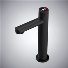 Fontana Feltre Matte Black Electric Boiling Touchscreen Control Kitchen Faucet