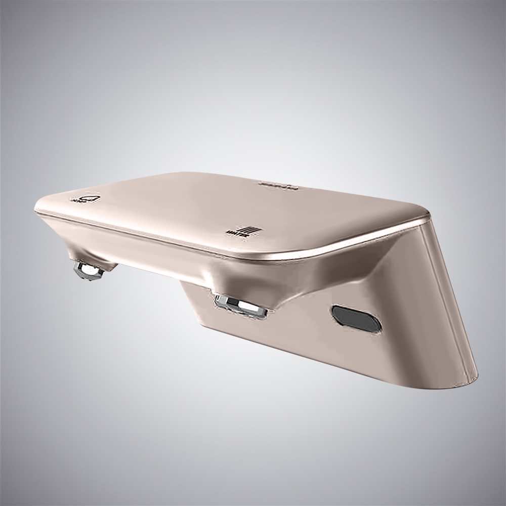 Fontana Sleek Brushed Nickel Foam Soap Dispenser â€“ Automatic Sensor Faucet