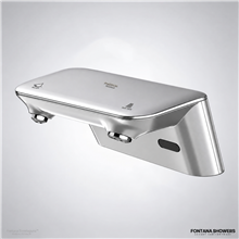 Fontana Sleek Chrome Foam Soap Dispenser â€“ Automatic Sensor Faucet