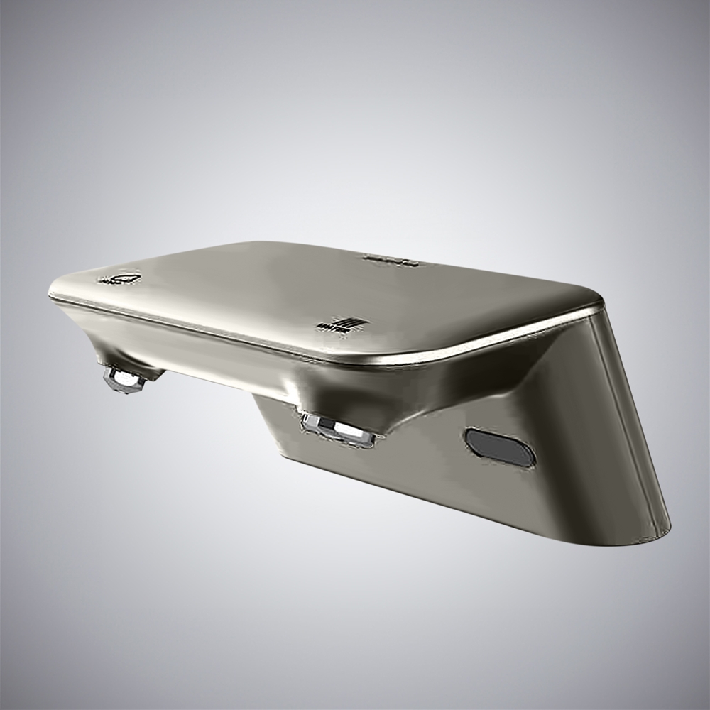 Fontana Sleek Gun Metal Gray Foam Soap Dispenser â€“ Automatic Sensor Faucet