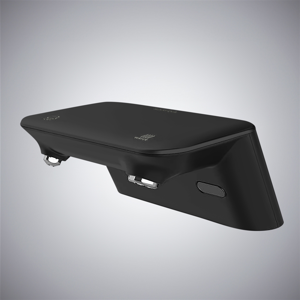 Fontana Sleek Matte Black Foam Soap Dispenser â€“ Automatic Sensor Faucet