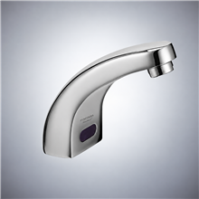 Fontana Frascio Chrome Touchless Automatic Sensor Electric Water Mixer Bathroom Faucet