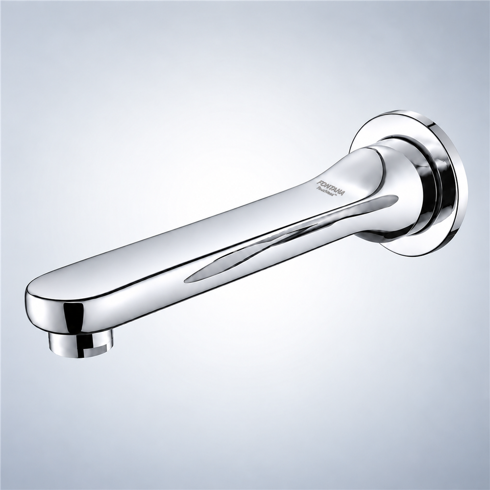 Fontana Nereo Wall-Mounted Chrome Touchless Faucet