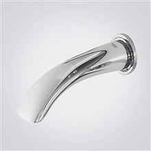 Fontana Busto Chrome Touchless Faucet Wall-Mounted Design