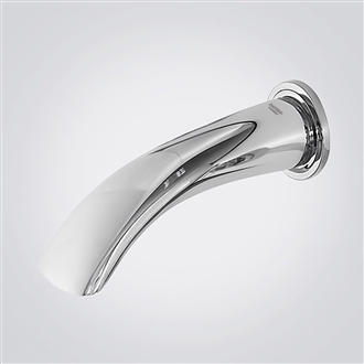 Fontana Busto Chrome Touchless Faucet Wall-Mounted Design