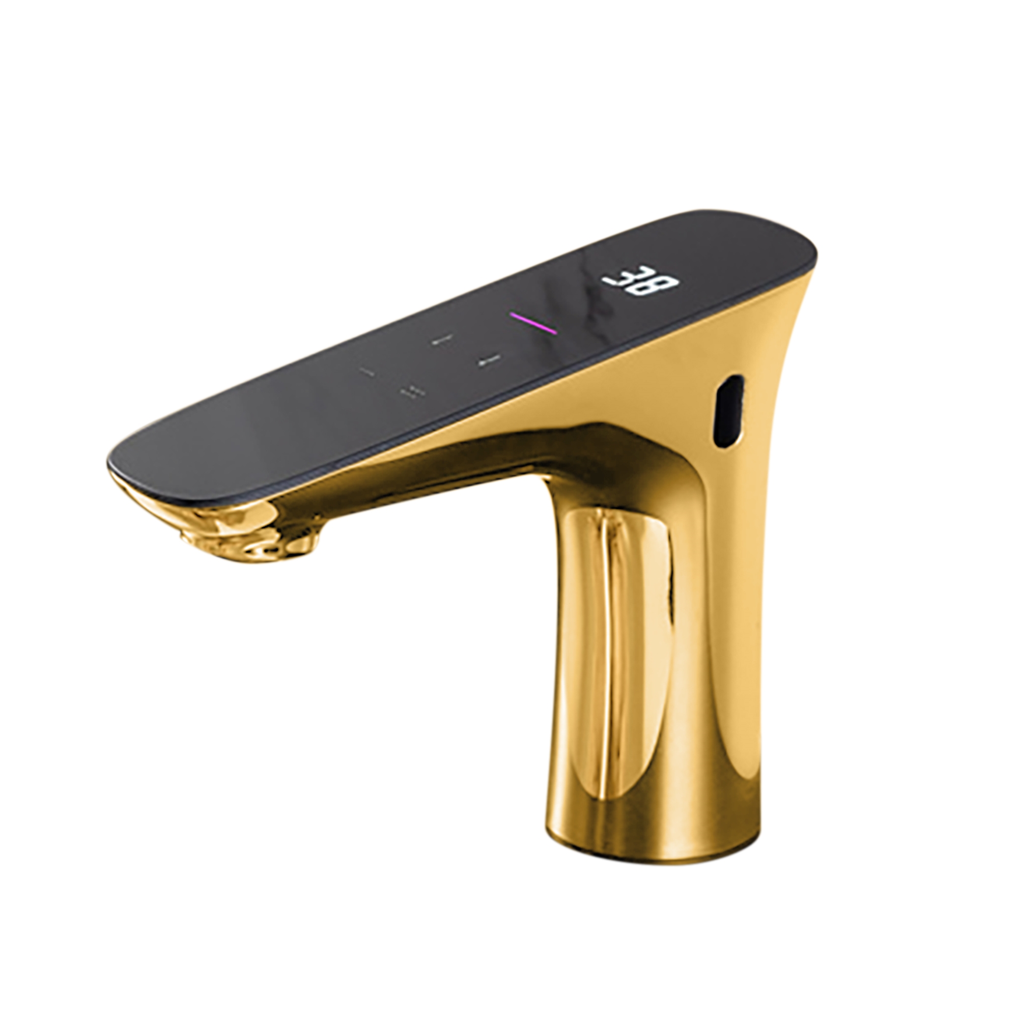 FontanaAquaLogic Gold Smart LED Touch Bathroom Faucet