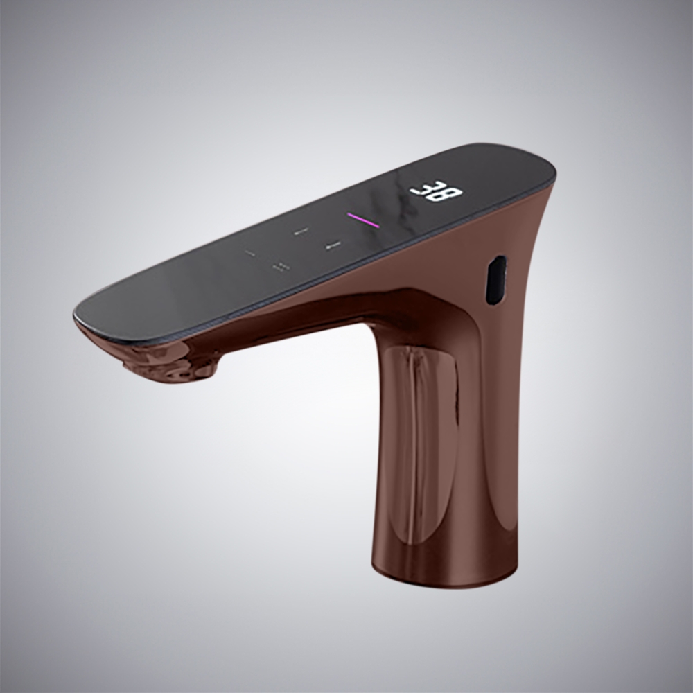 FontanaAquaVogue Oil Rubbed Bronze Smart Touch LED Bathroom Faucet