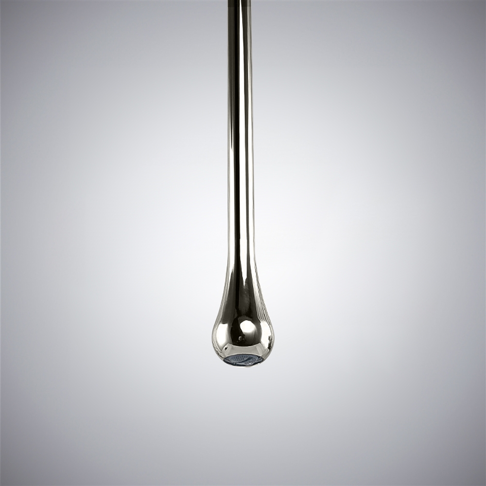 FontanaRiverGlide Gun Metal Gray Ceiling Mounted Touchless Faucet