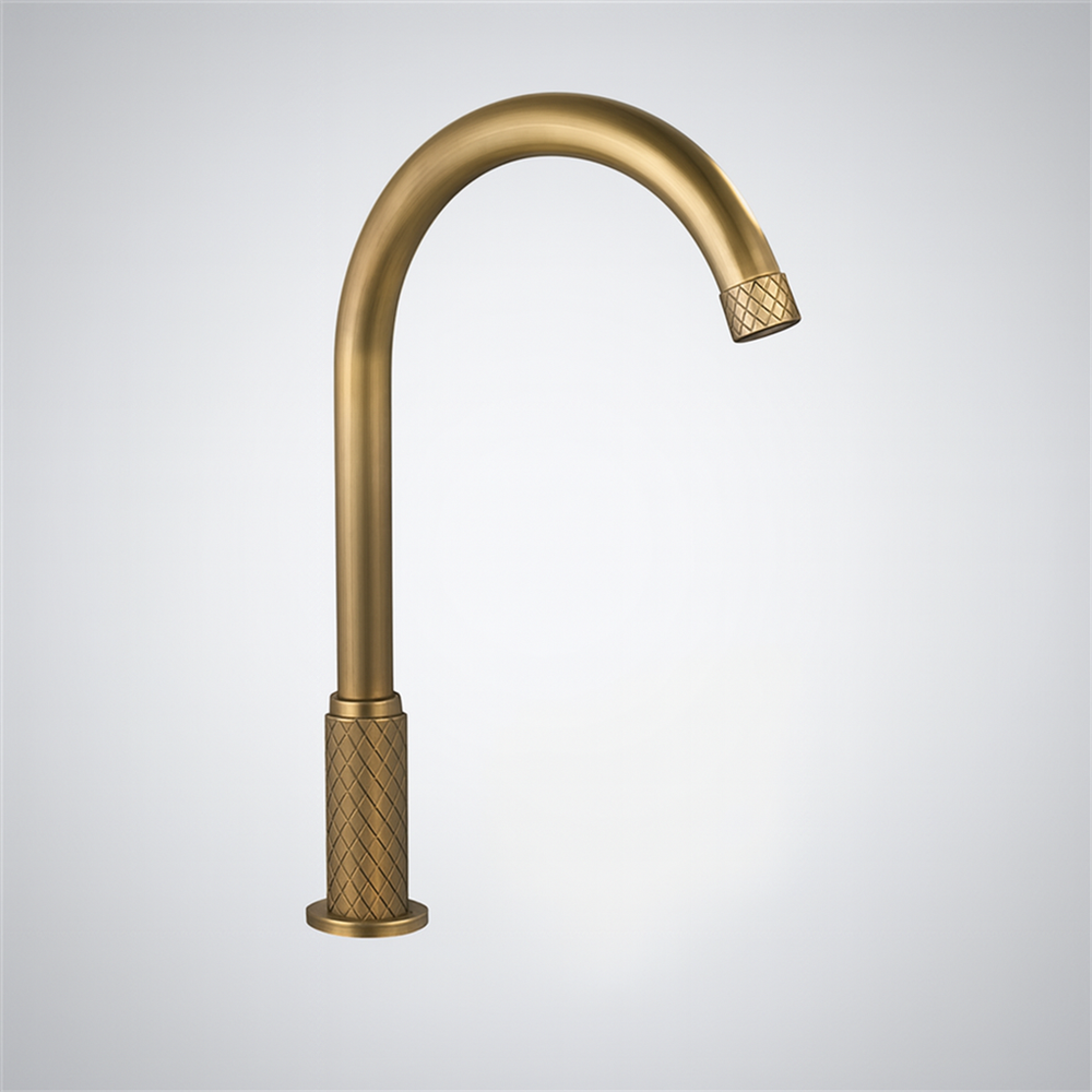 Fontana Porto Viro Antique Deck-Mounted Touchless Faucet
