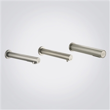 Fontana TriSenseâ„¢  Brushed Nickel Touchless  Faucet â€“ Automatic Soap Dispenser & Hand Dryer