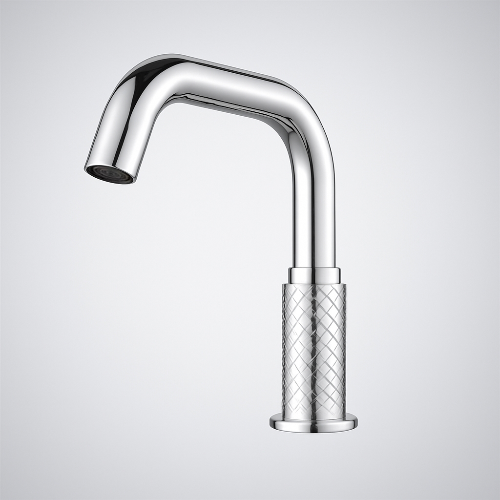 Fontana Porto Viro Chrome Deck-Mounted Touchless Faucet