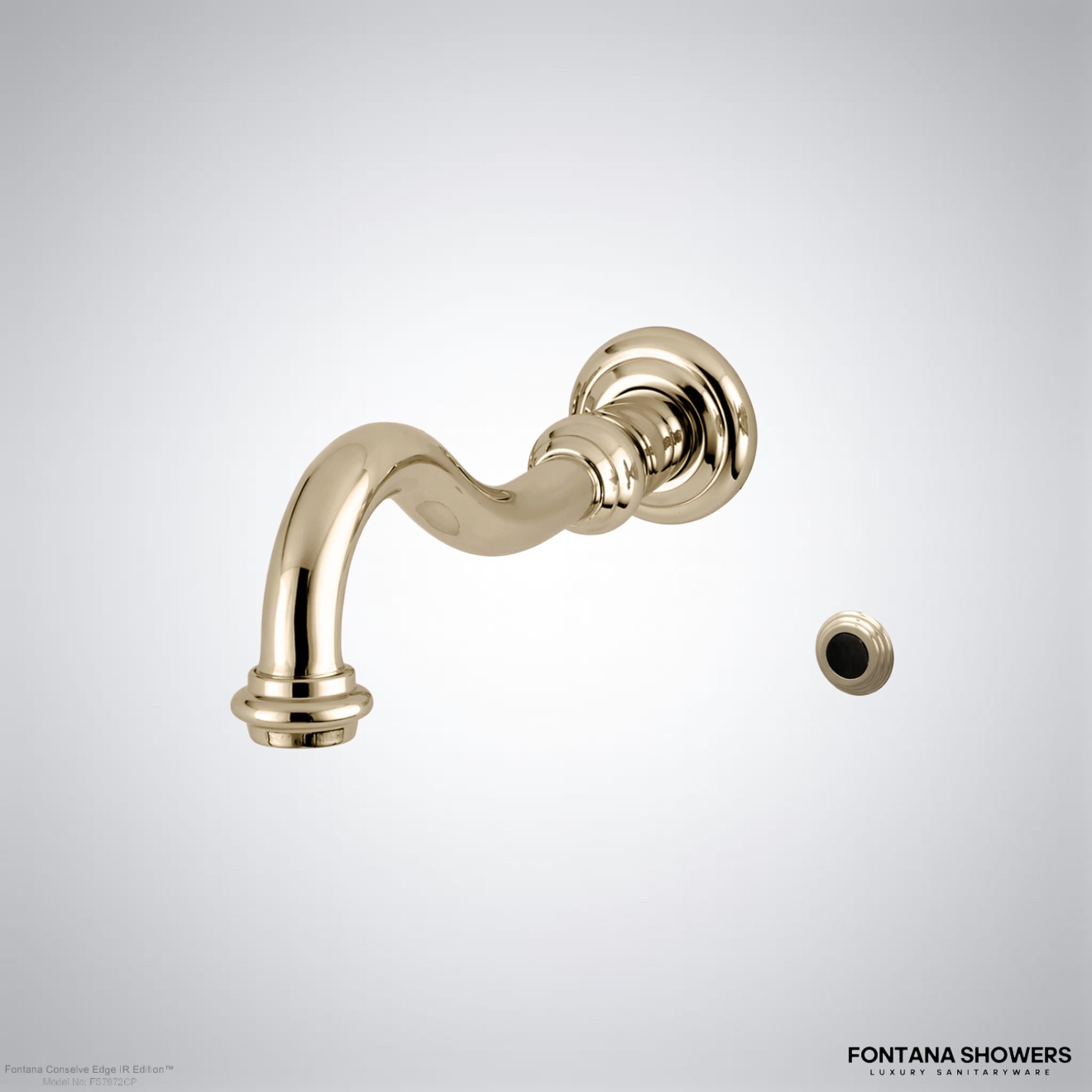 Fontana Conselve Edge IR Edition Champagne Touchless Faucet FS7972CP