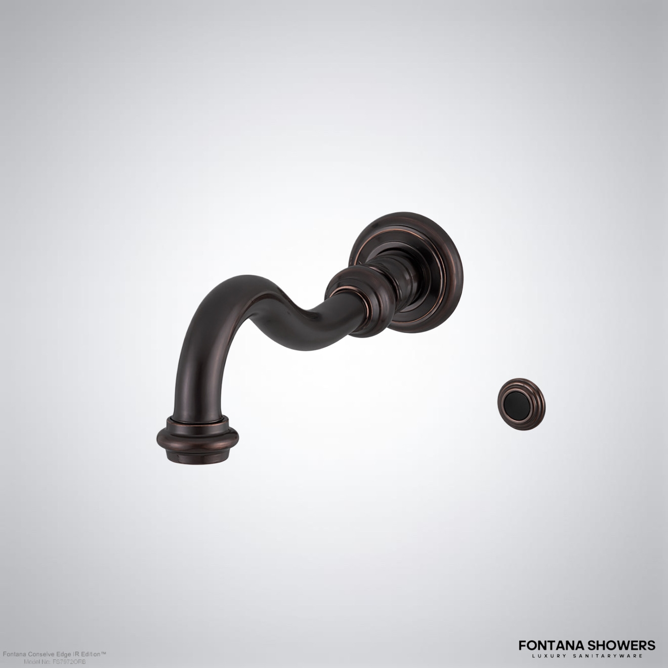 Fontana Conselve Edge Oil Rubbed Bronze Touchless Faucet
