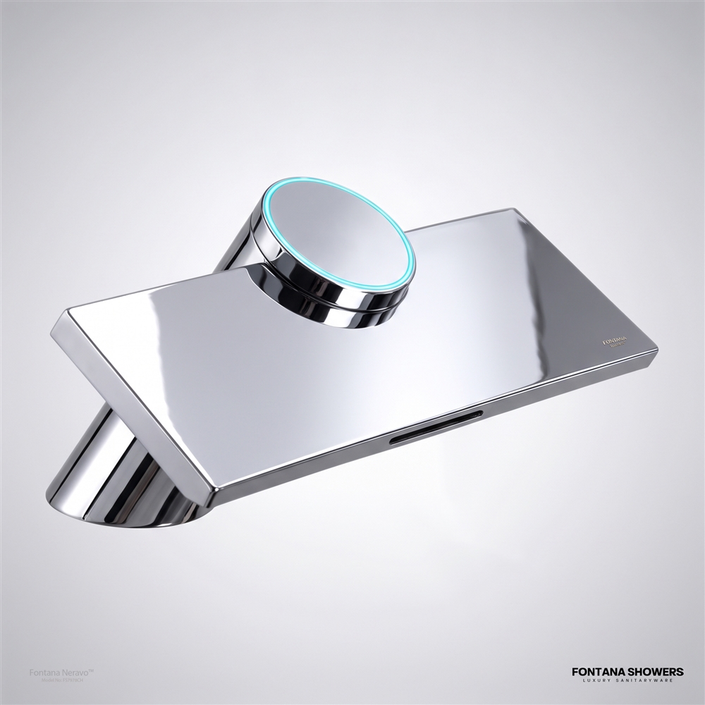 Fontana Neravo Chrome Automatic Sensor Faucet With Dryer