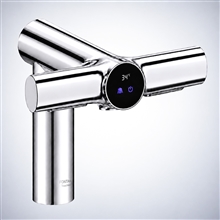 Fontana Alange Chrome 2 in 1 Washing and Drying Automatic Sensor Faucet