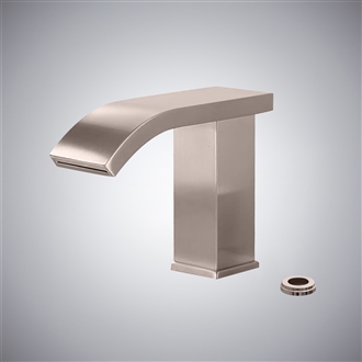 Brushed nickel touchless faucets category image