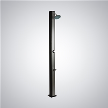 Fontana Vitrolles Chrome Plated Rainfall Outdoor Shower