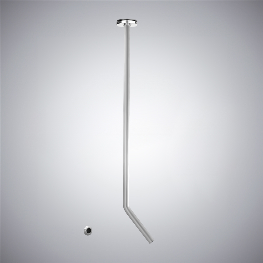 Fontana Sellia Marina Chrome Ceiling Mounted Touchless Faucet with Wall Mounted Sensor