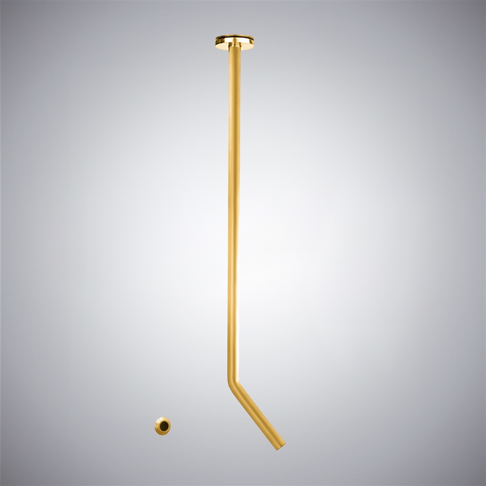 Fontana Sellia Marina Gold Ceiling Mounted Touchless Faucet