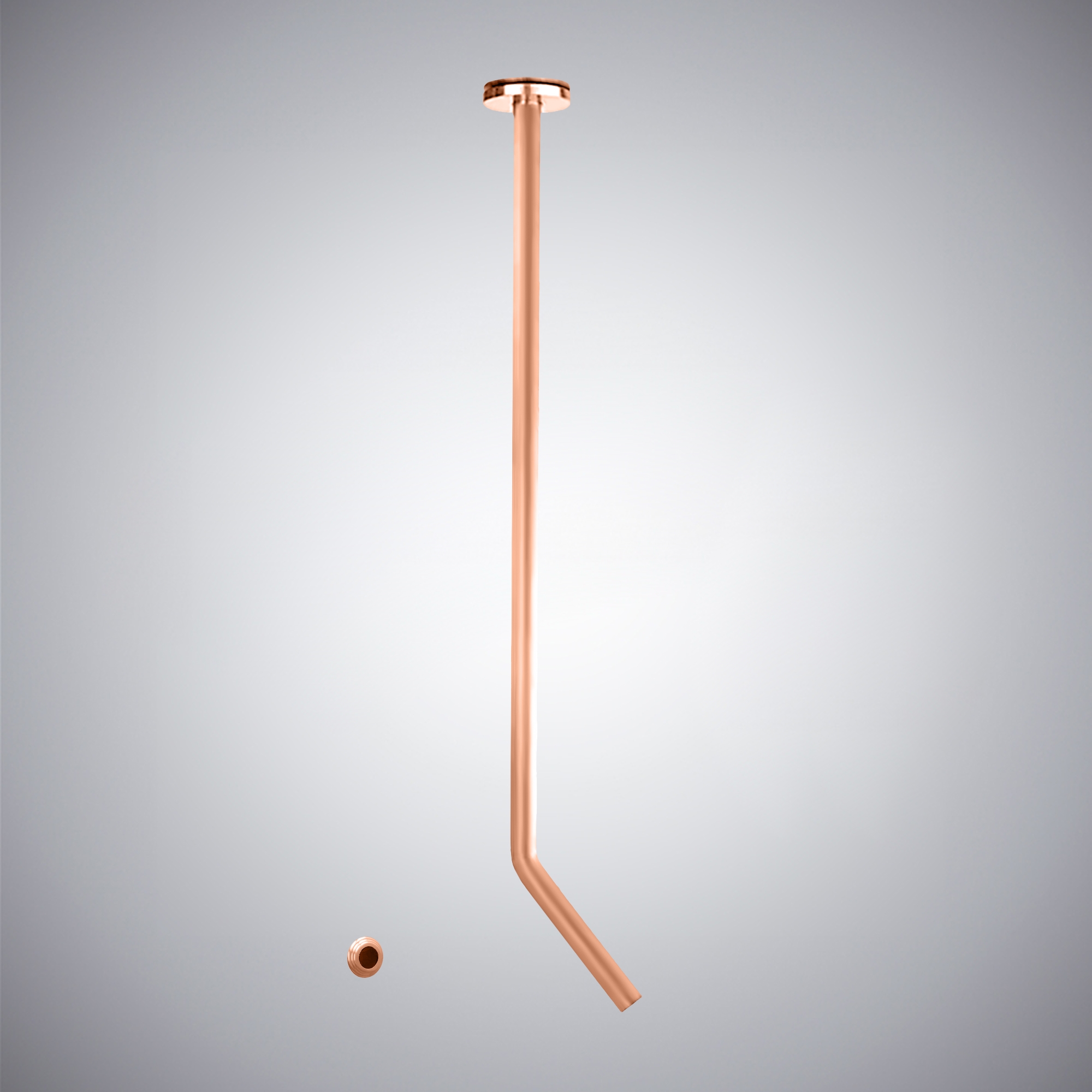 Fontana Sellia Marina Rose Gold Ceiling Mounted Touchless Faucet