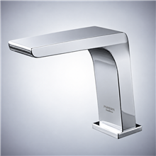 Fontana Gioiosa Chrome Deck-Mounted Luxury Touchless Faucet